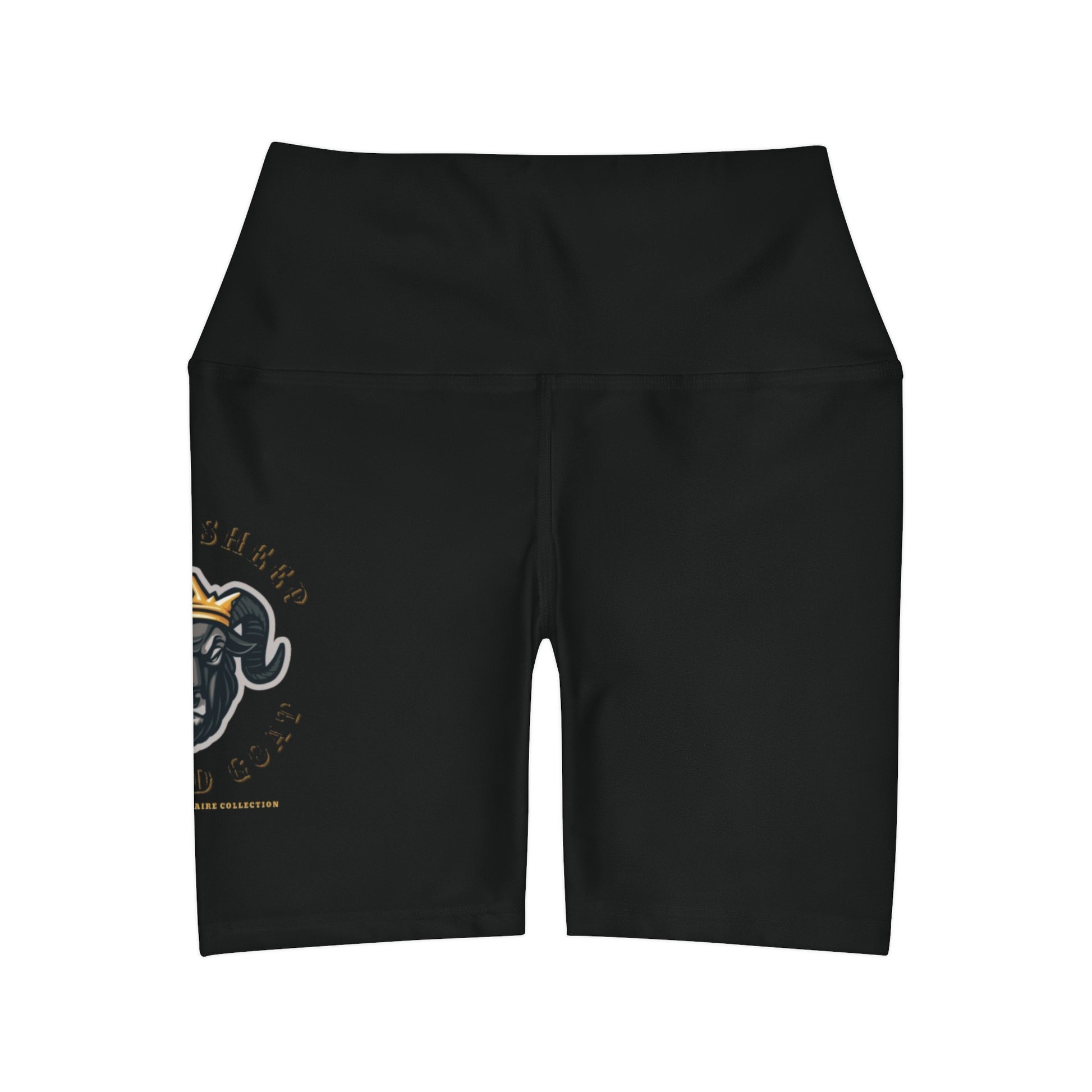 The McMillionaire Collection - Black Sheep Turned Goat High-Waist Shorts Black (Women's) - TheMcMillionairesCollection