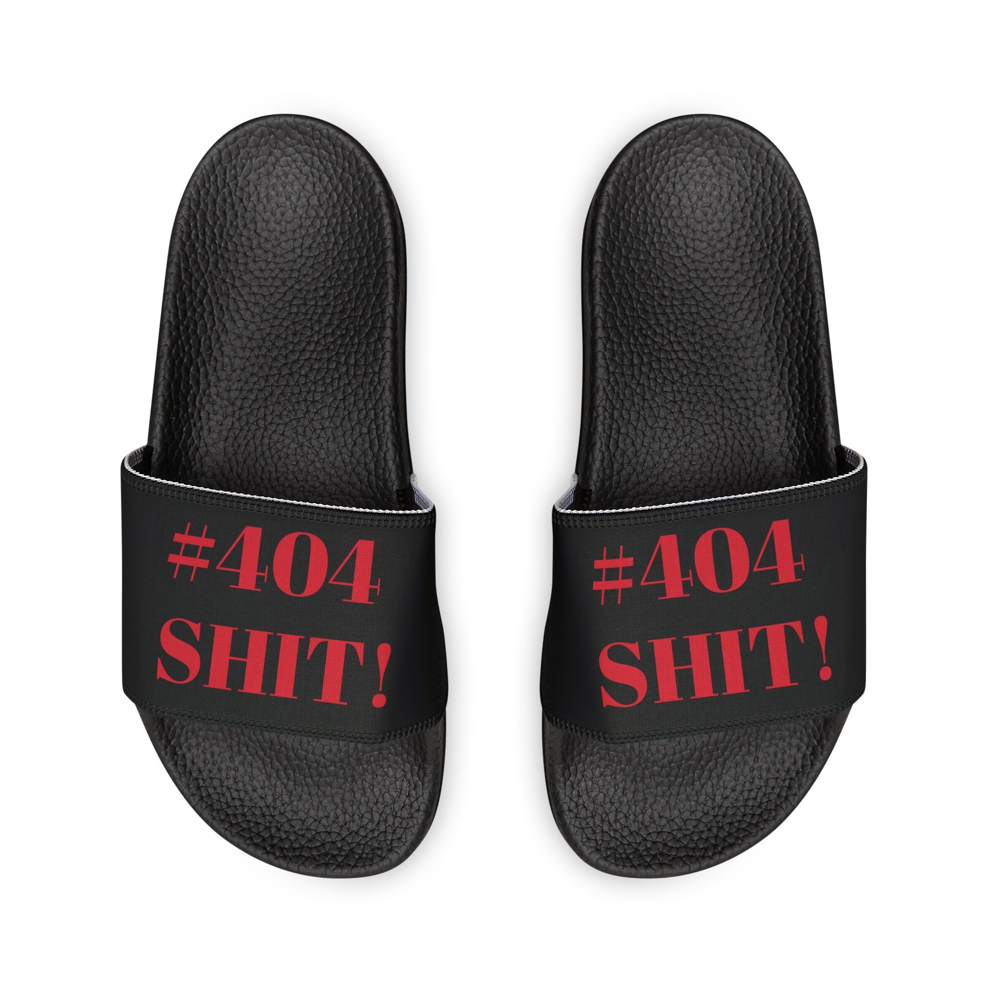 #404 ATL City Shit: Atlanta, GA - Represent Your Hood Slide Sandals - TheMcMillionairesCollection