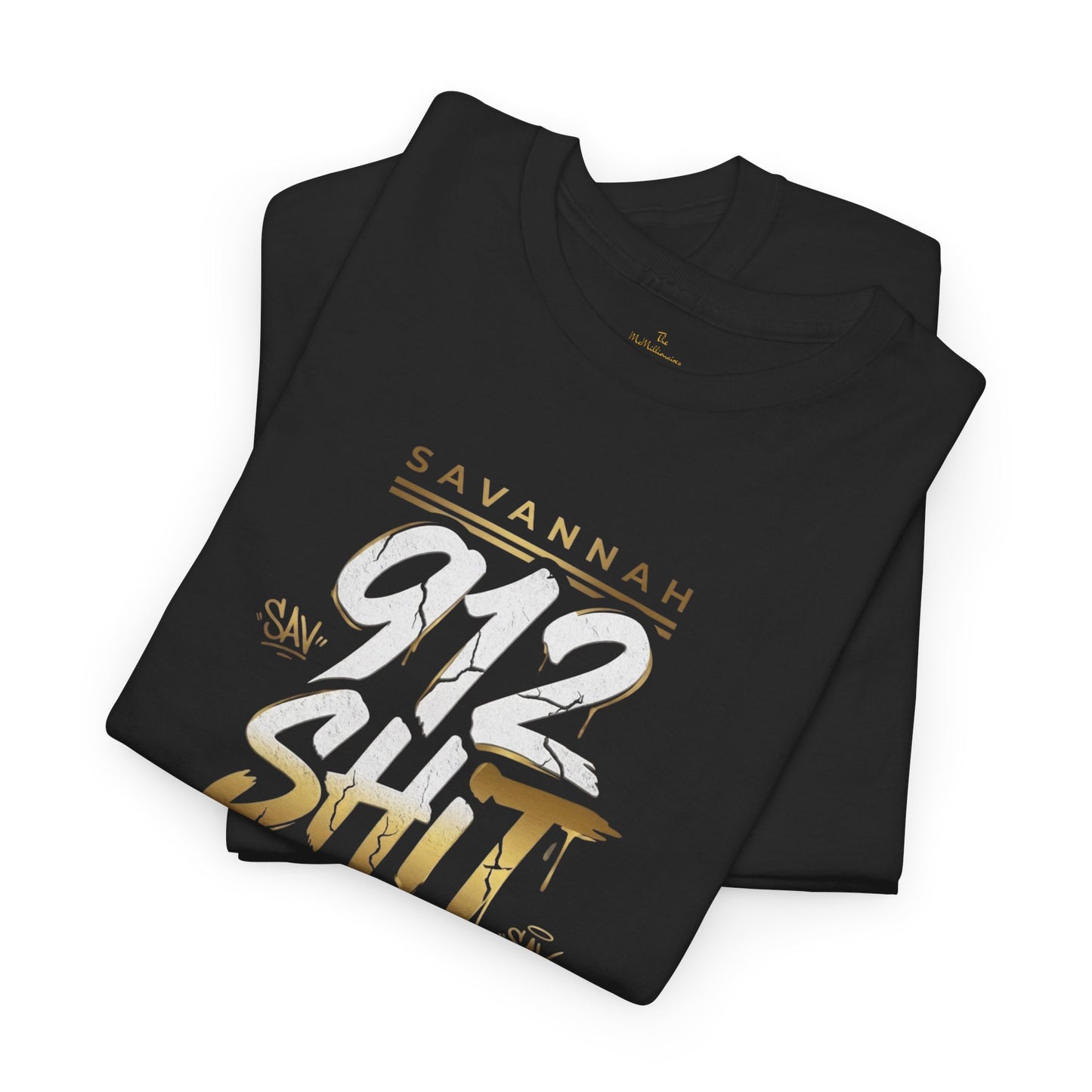 Savannah 912 City Tee — "Port Life No Life" Graphic T-Shirt