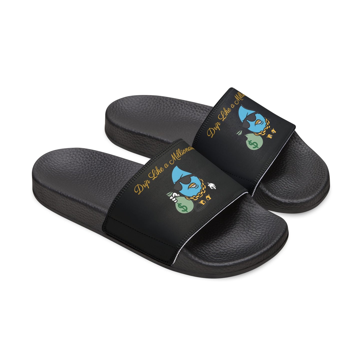 McMillionaires "Drip Like a McMillionaire" Slide Sandals (Men) - TheMcMillionairesCollection