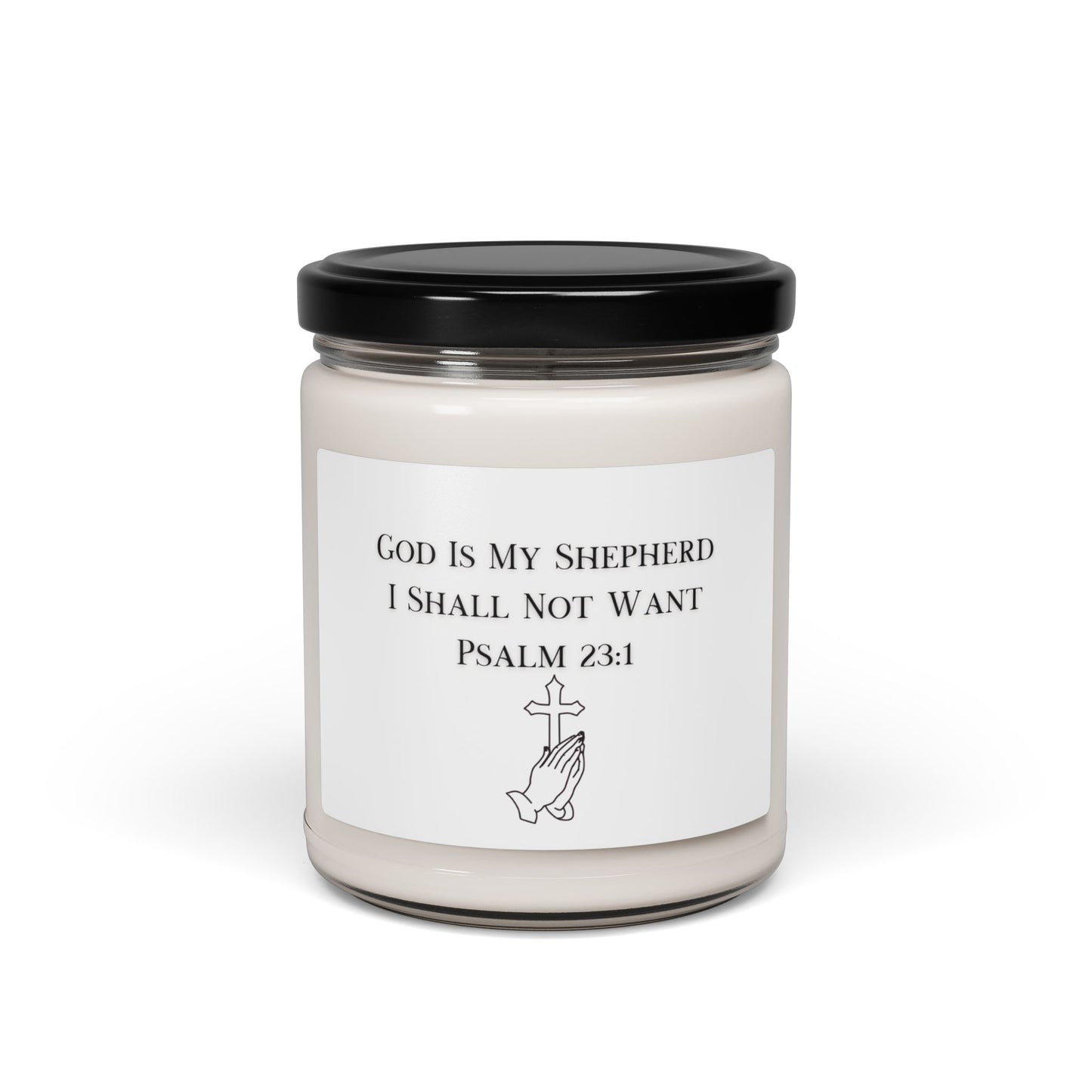 McMillionaires God Is My Shepherd - Scented Soy Candle, 9oz