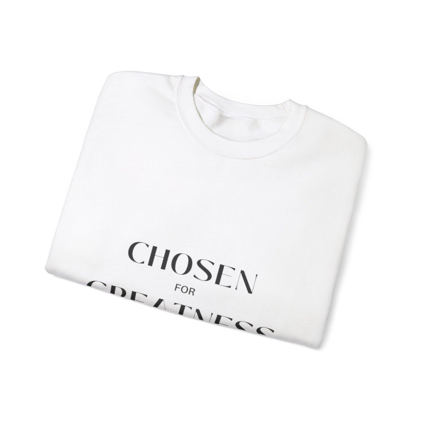 Chosen for Greatness Crewneck Sweatshirt - The McMillionaires Collection (Classic Edition)