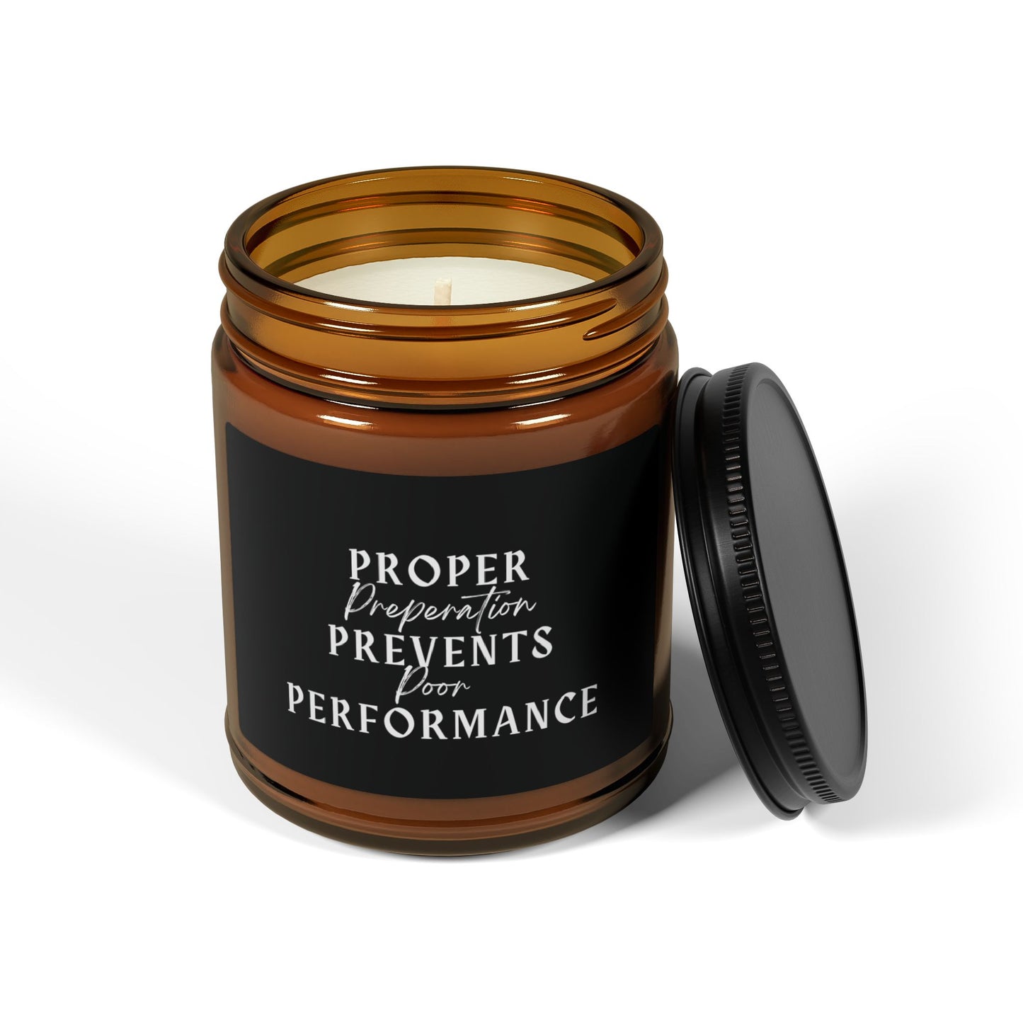 The McMillionaires Collection 5 p's Amber Jar Scented Soy Candle