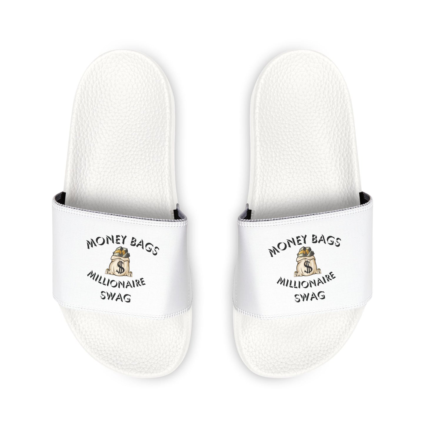 The McMillionaires - Money Bags, Millionaire Swag Slide Sandals (Men)