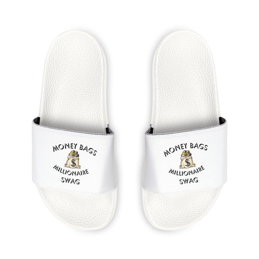 The McMillionaires - Money Bags, Millionaire Swag Slide Sandals (Men)