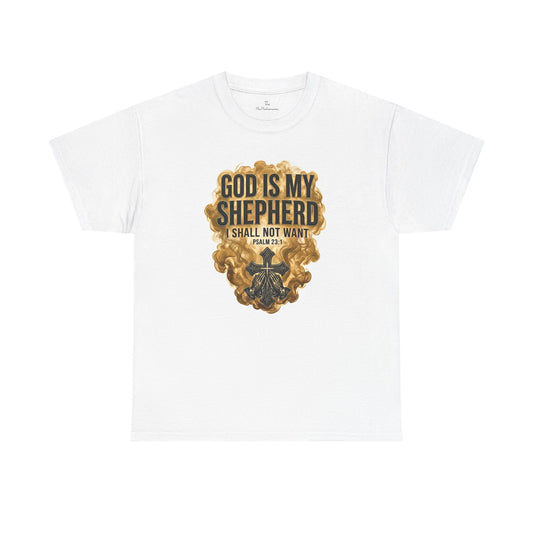 God Is My Shepherd Tee — Psalm 23 Edition