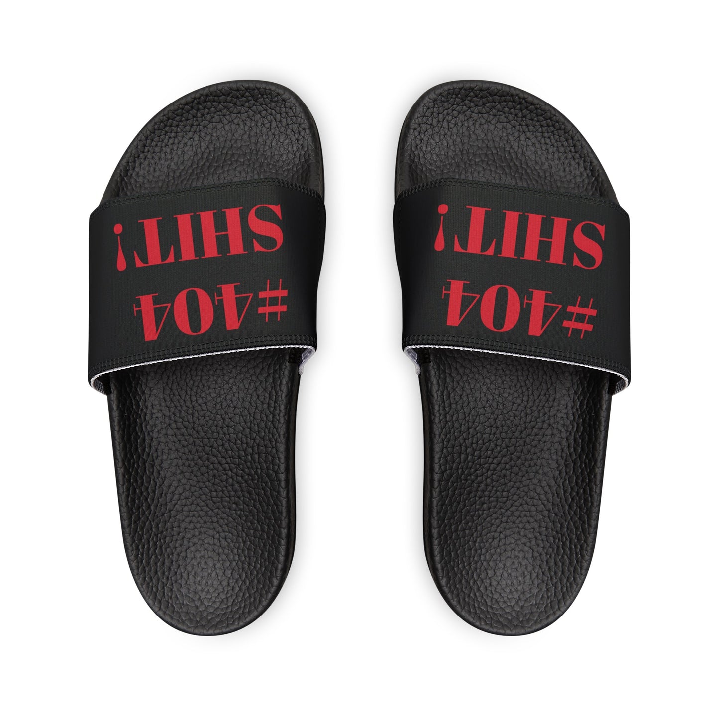 #404 ATL City Shit: Atlanta, GA - Represent Your Hood Slide Sandals - TheMcMillionairesCollection