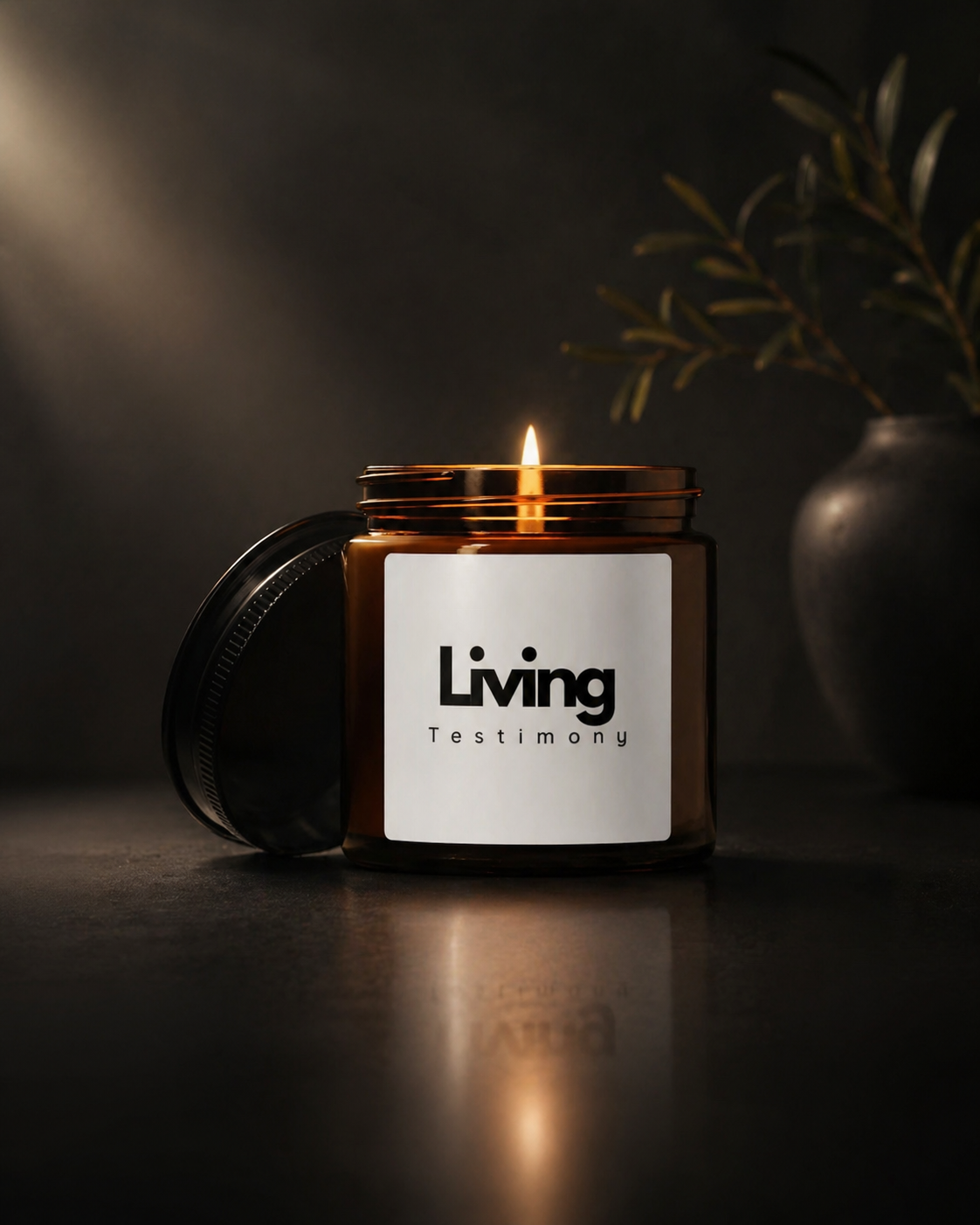 Living Testimony Candle - (4oz & 9oz Options)