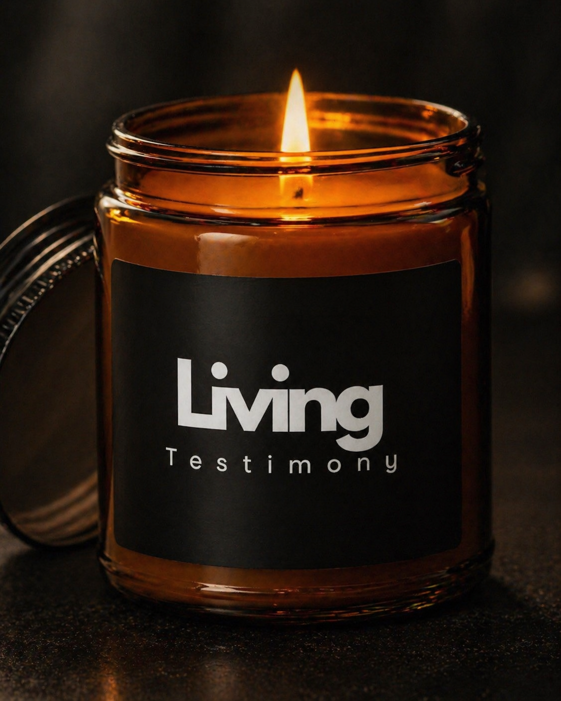 Living Testimony Candle - (4oz & 9oz Options)