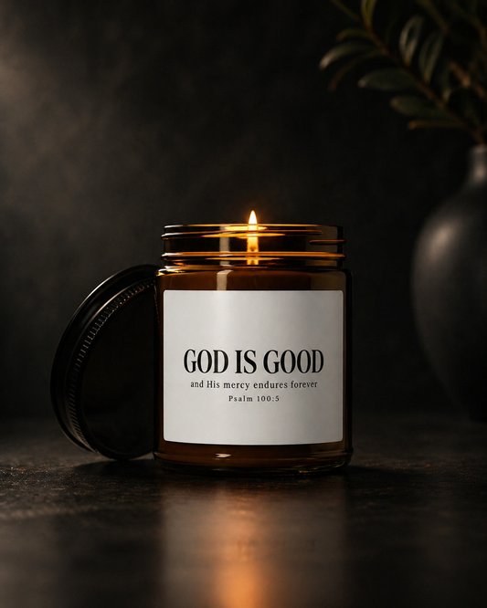 God is good Candle - 9oz