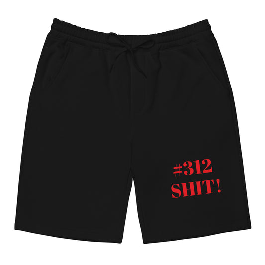 #312 Chi Town Swag: Chicago, IL fleece shorts - Represent your Hood - TheMcMillionairesCollection