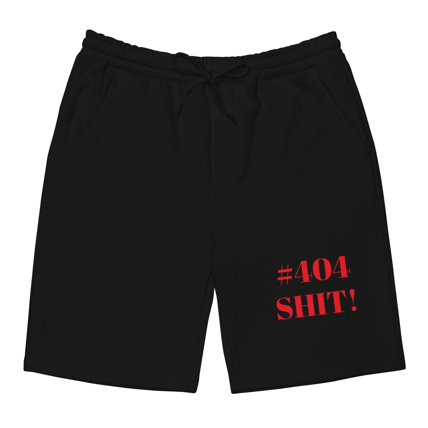 #404 ATL City Shit: Atlanta, GA - fleece Shorts Represent Your Hood - TheMcMillionairesCollection