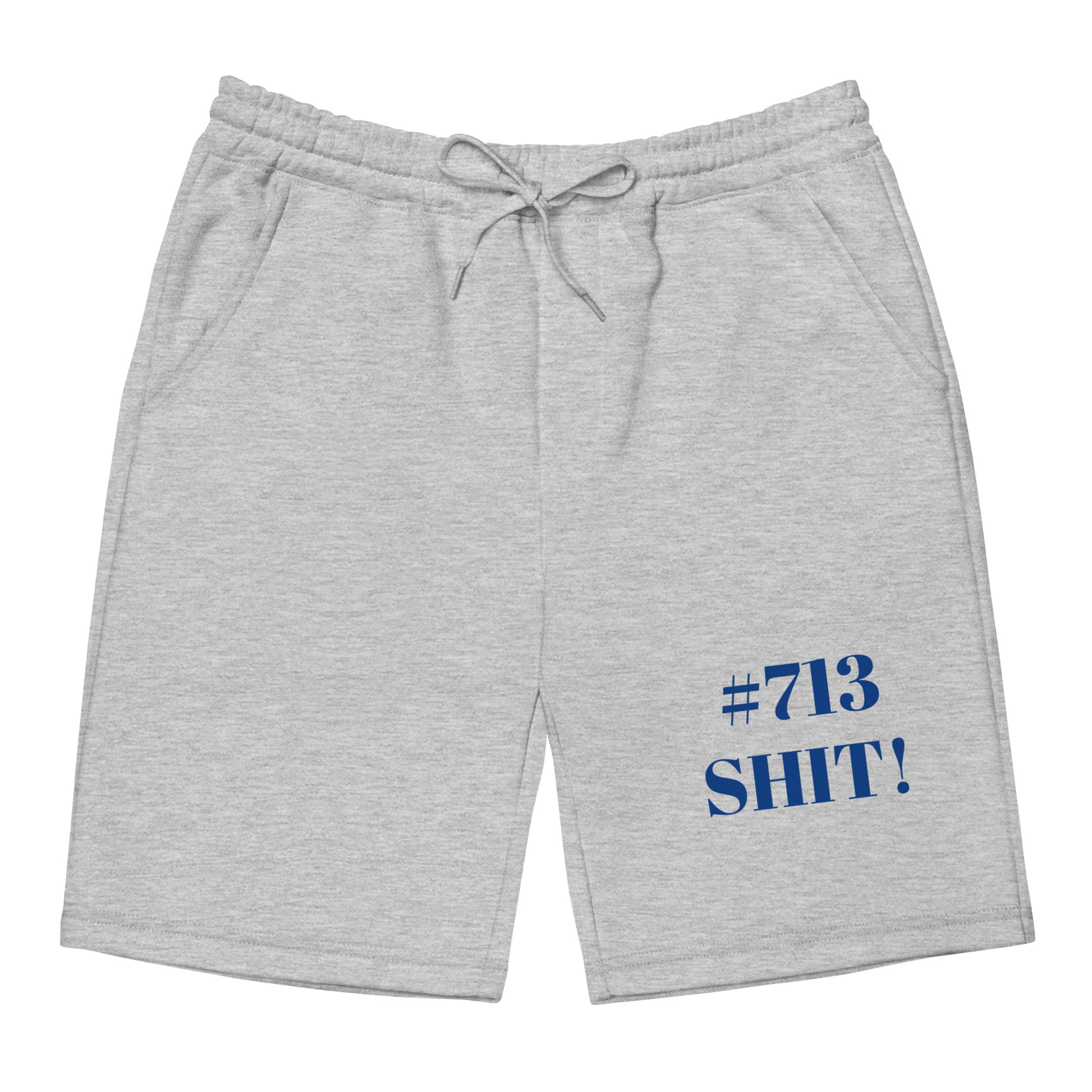 #713 HTown Hustle: Houston, TX fleece shorts - Represent Your Hood - TheMcMillionairesCollection