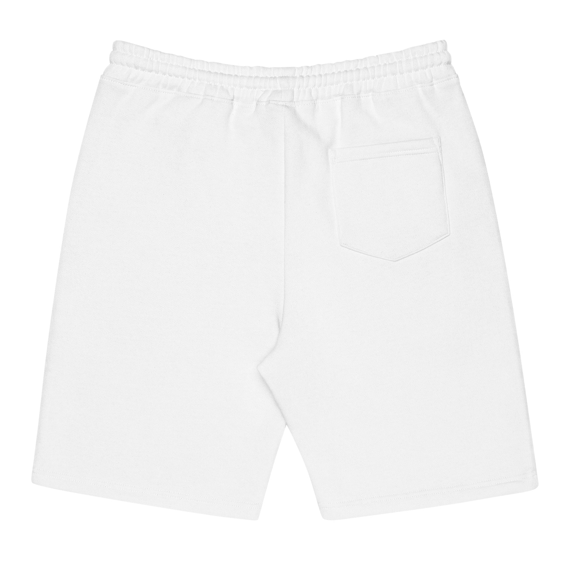 The McMillionaire Collection - Black Sheep Turned Goat Fleece Shorts (White) - TheMcMillionairesCollection