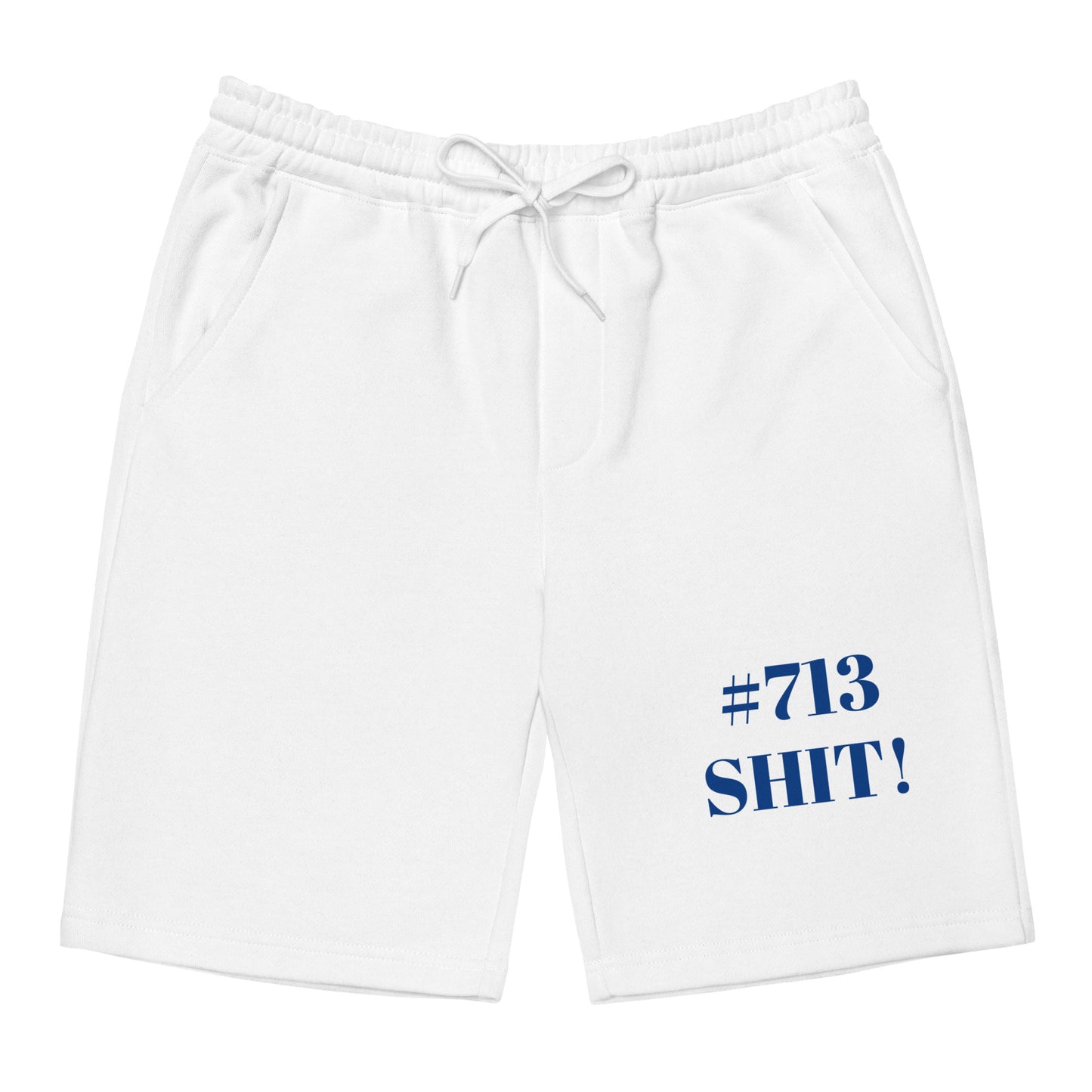 #713 HTown Hustle: Houston, TX fleece shorts - Represent Your Hood - TheMcMillionairesCollection