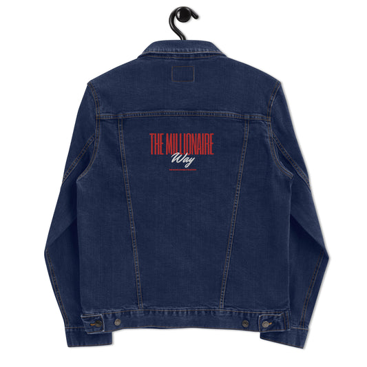 The McMillionaires Collection - The Millionaire Way Jean Jacket (Blue) - TheMcMillionairesCollection