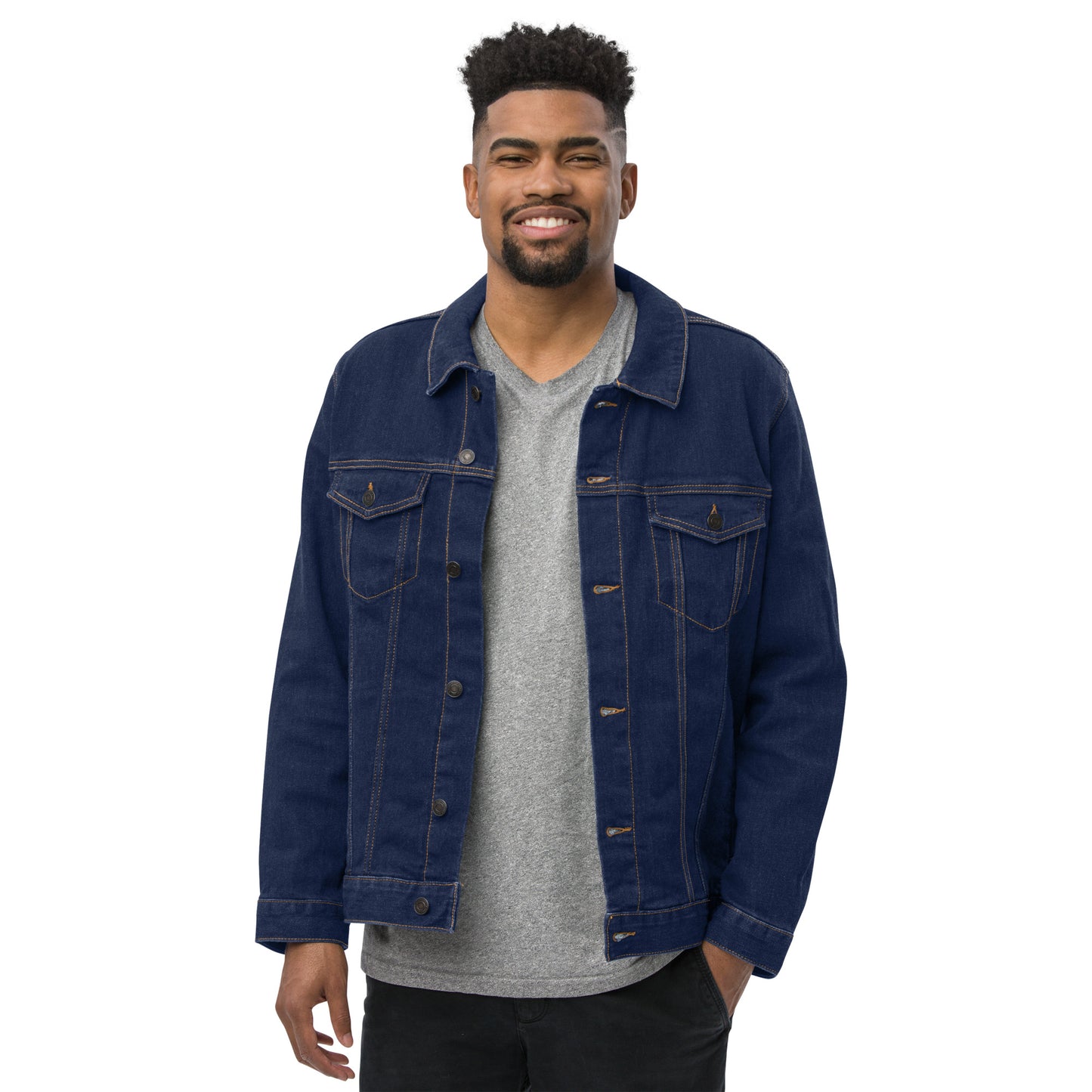 The McMillionaires Collection - The Millionaire Way Jean Jacket (Blue) - TheMcMillionairesCollection